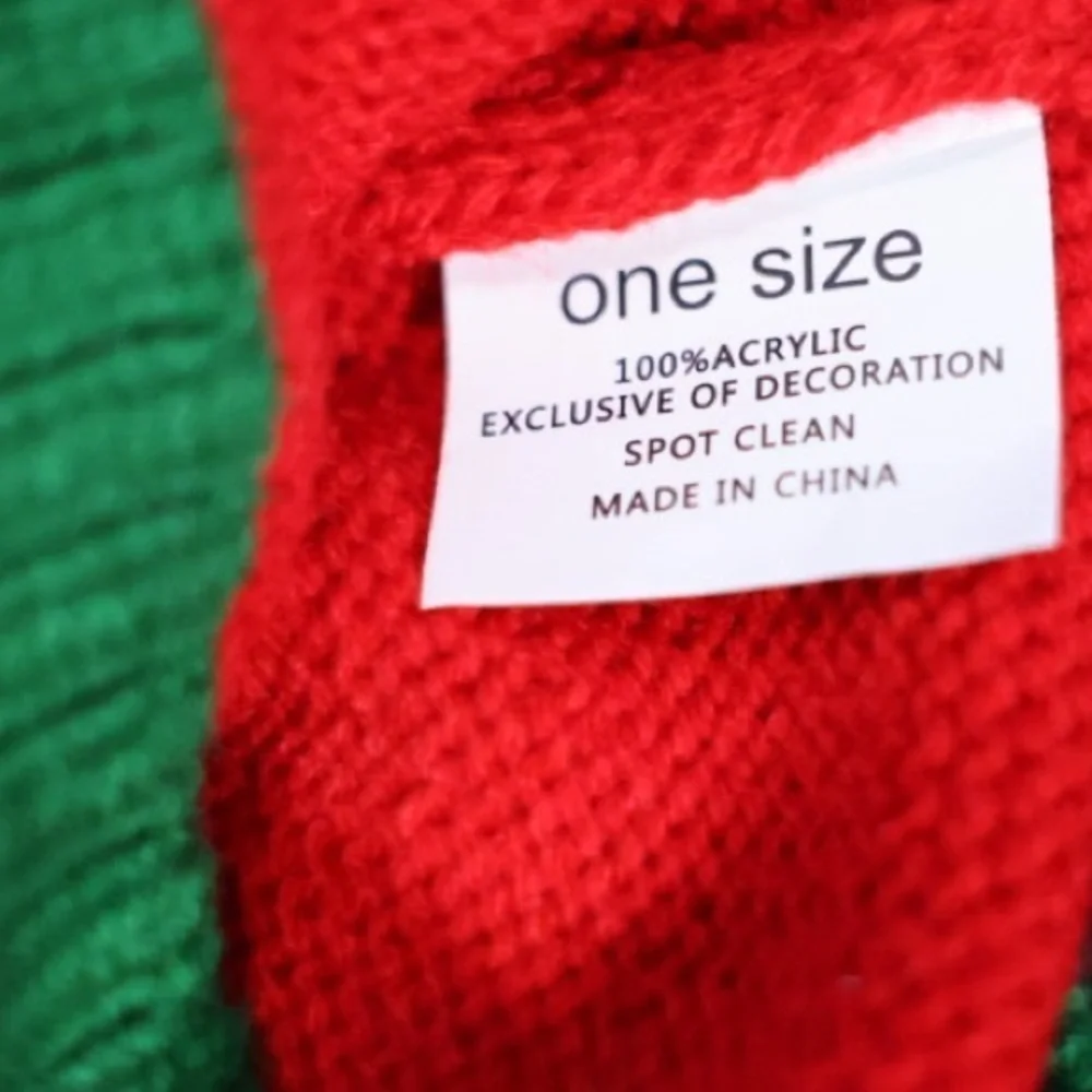 𝙁𝙍𝙀𝙀 🅽🅴🆆 NICE X-mas beanie Christmas unisex festive  holiday funny gift